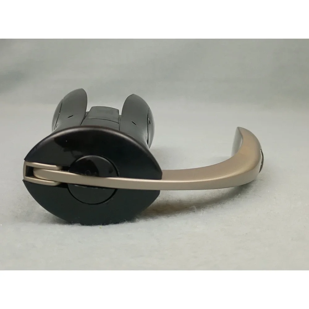 Turning Leaf Lever Style Wine Bottle Opener Corkscrew Black and Gold